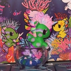 tokidoki Neon Green Coral Mermicorno from Neon Reef Mermicorno Series